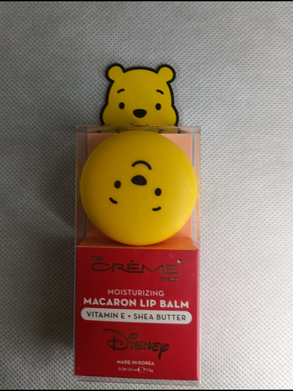 THE CREME SHOP X DISNEY WINNIE THE POOH YELLOW MACARON LIP BALM - Picture 2 of 4
